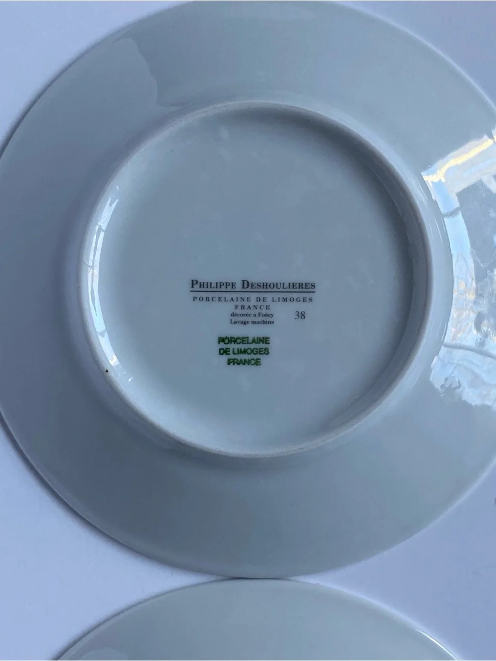 6 Canape Plates by Philippe Deshoulieres Wine & Corks France Vintage EUC Grapes